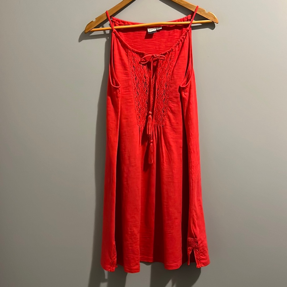 Roxy Red Sleeveless Dress